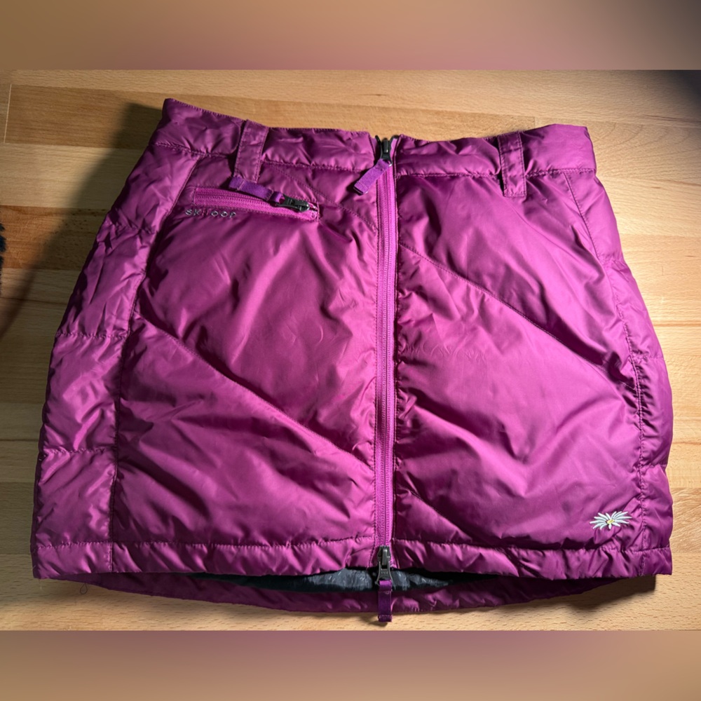 Skhoop skirt, mini down fill insulated